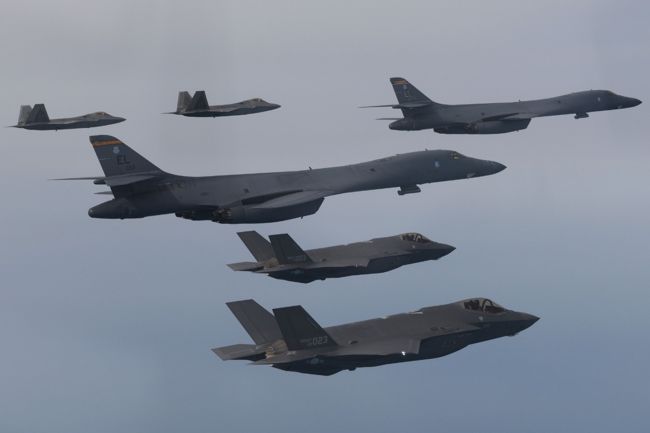 韓美空中聯合軍演 北韓譴責加劇緊張
