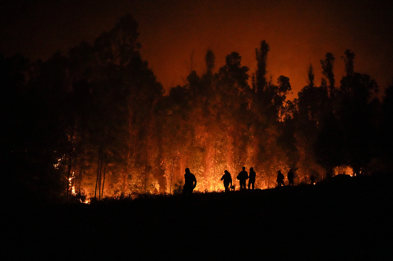 智利野火肆虐釀24死 近1千人受傷