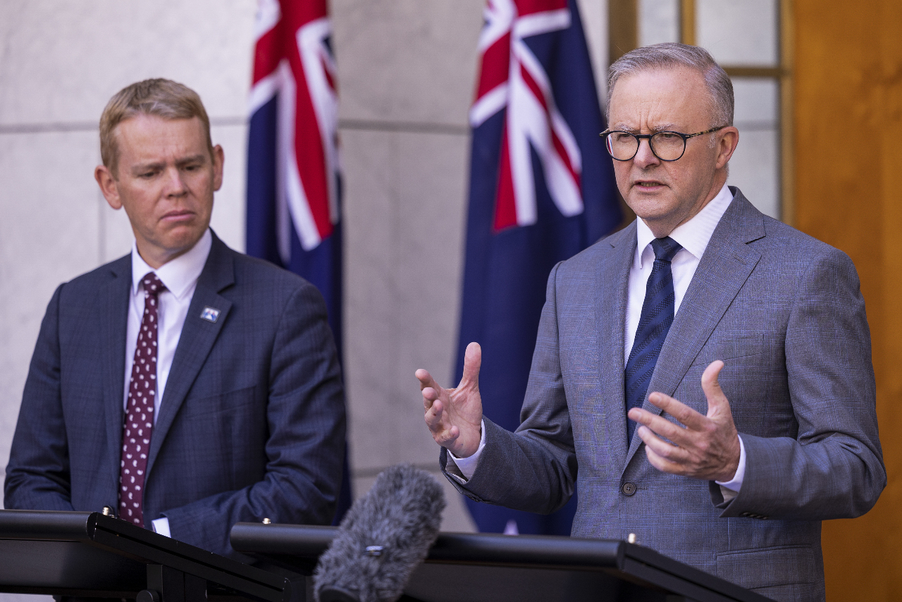 紐澳總理會談 熱烈談論對中貿易關係