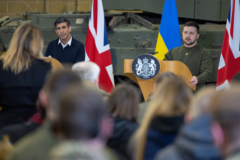英國是否提供烏克蘭戰機？ 蘇納克：不排除