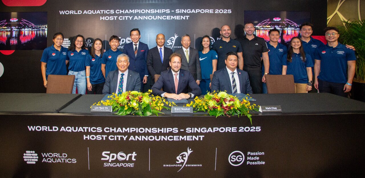 新加坡取代俄國喀山 主辦2025世界游泳錦標賽