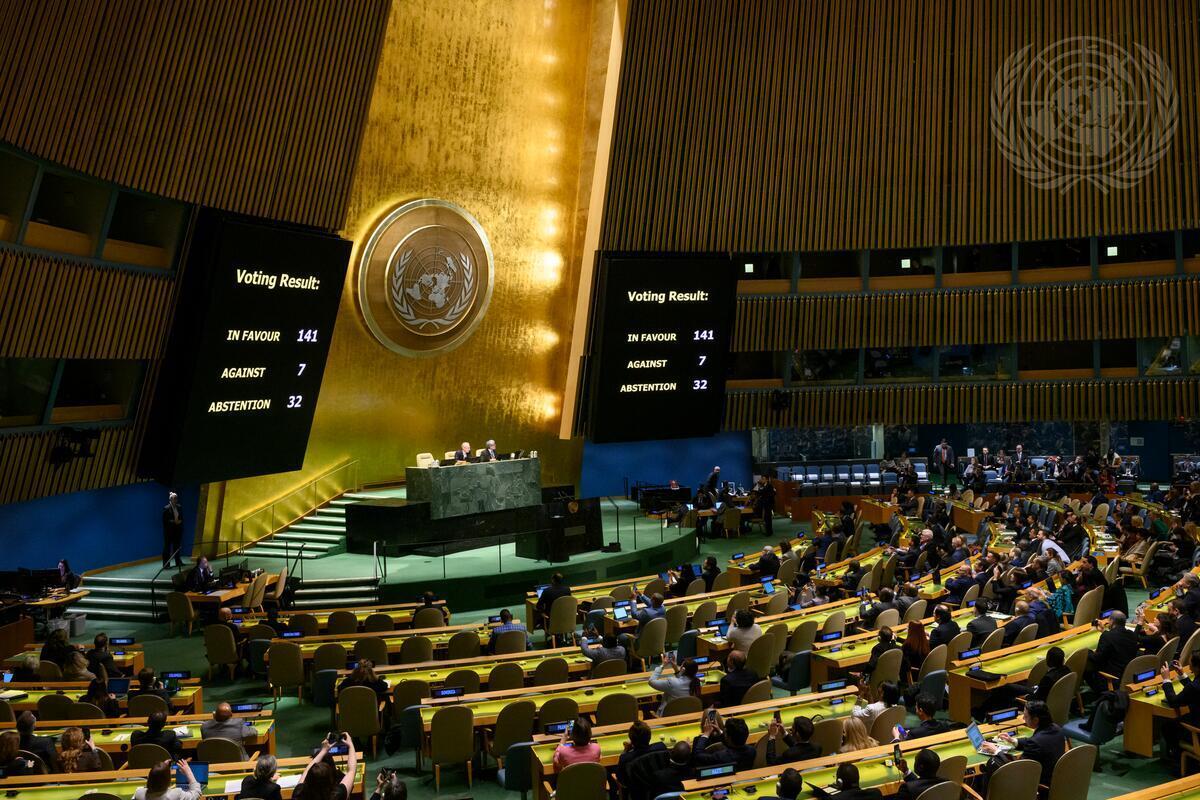 聯合國壓倒性表決通過 要求俄撤離烏克蘭