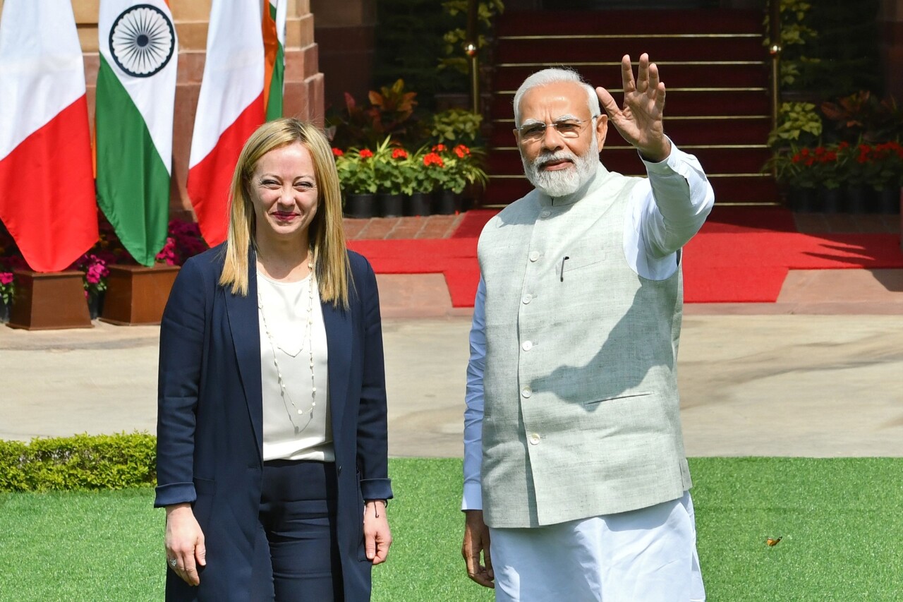 義大利總理要求印度總理 推動烏克蘭和平