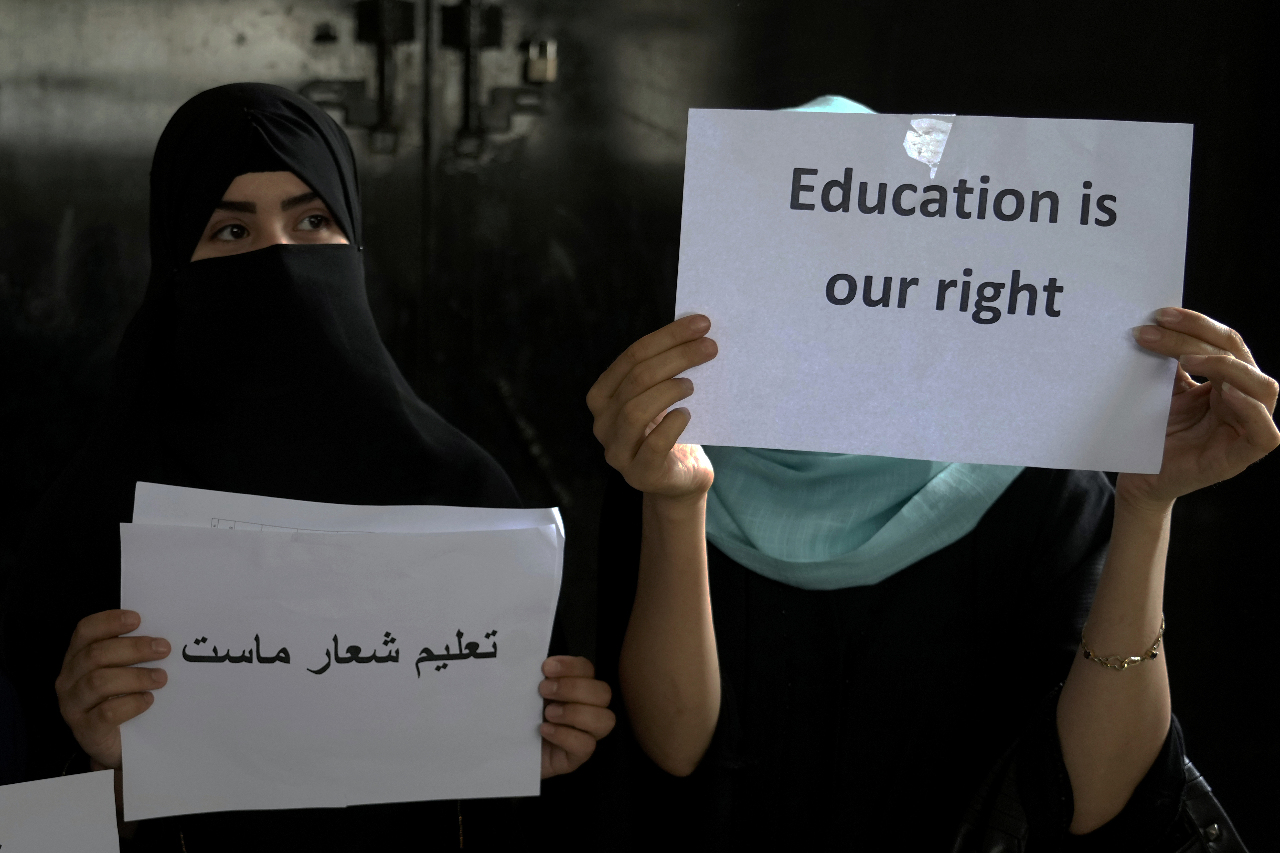 阿富汗大學開學 女生仍無法重返課堂