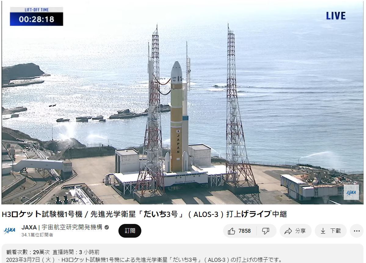 日本最新主力火箭H3發射失敗 下令摧毀