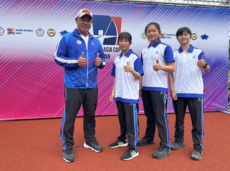 亞洲盃射箭世界排名賽 台灣女團反曲弓摘金
