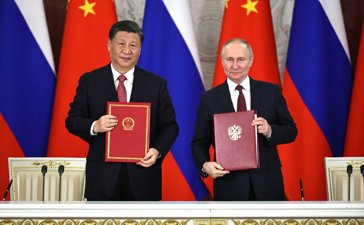 中俄簽署聯合聲明 稱彼此為優先合作夥伴
