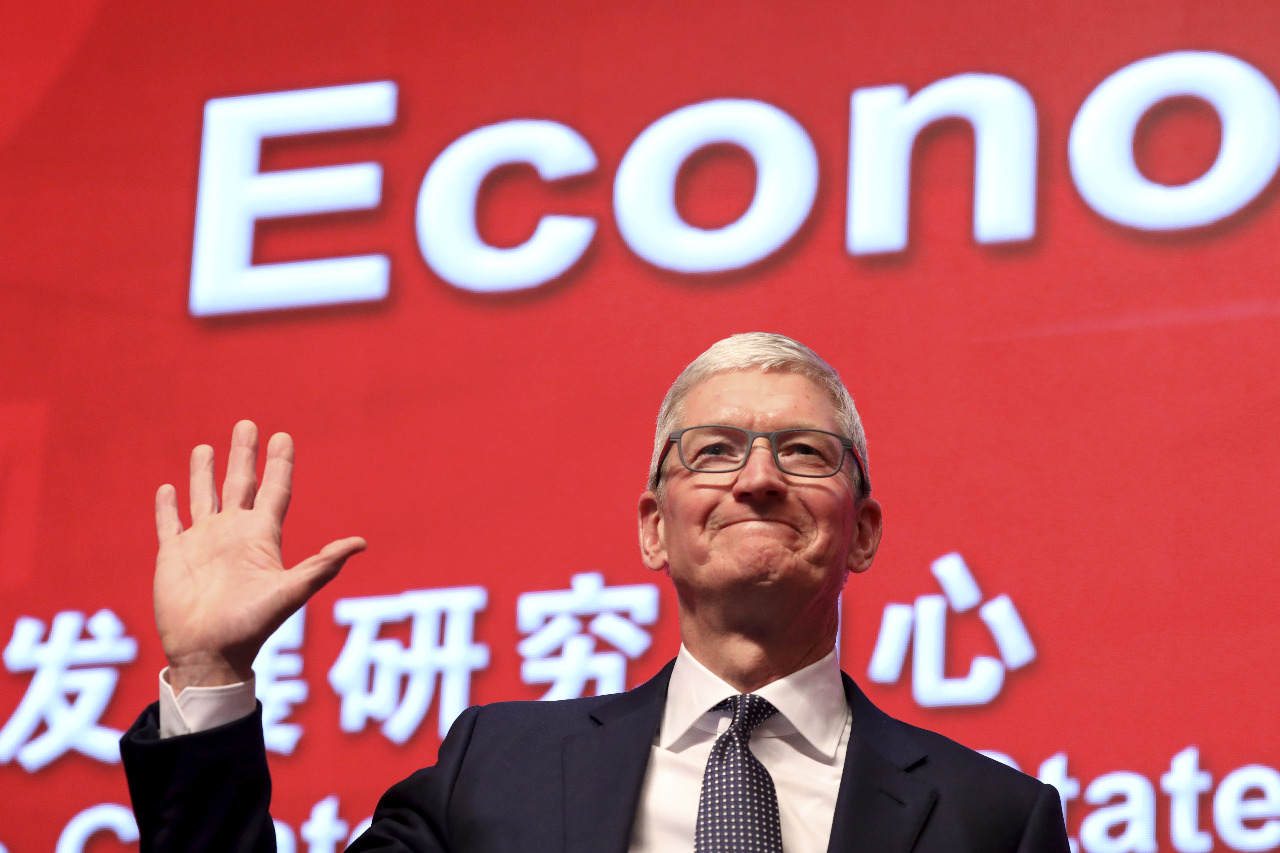 庫克現身北京 稱Apple與中國「共生」