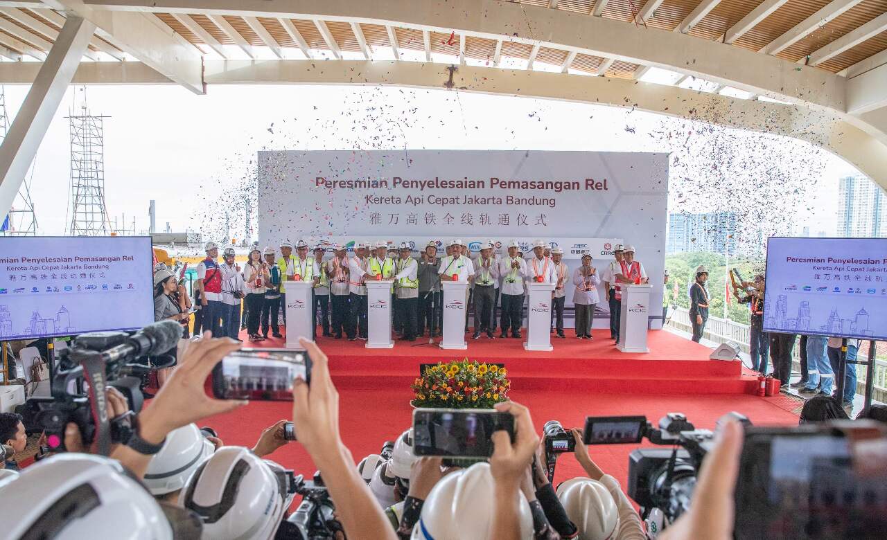 一帶一路指標工程 印尼雅萬高鐵6月通車