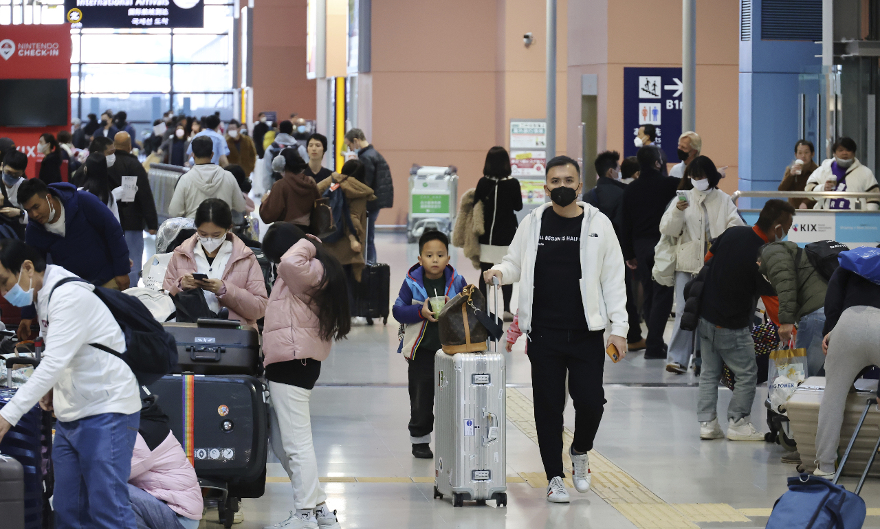 日本5日起取消中國入境遊客病毒檢測
