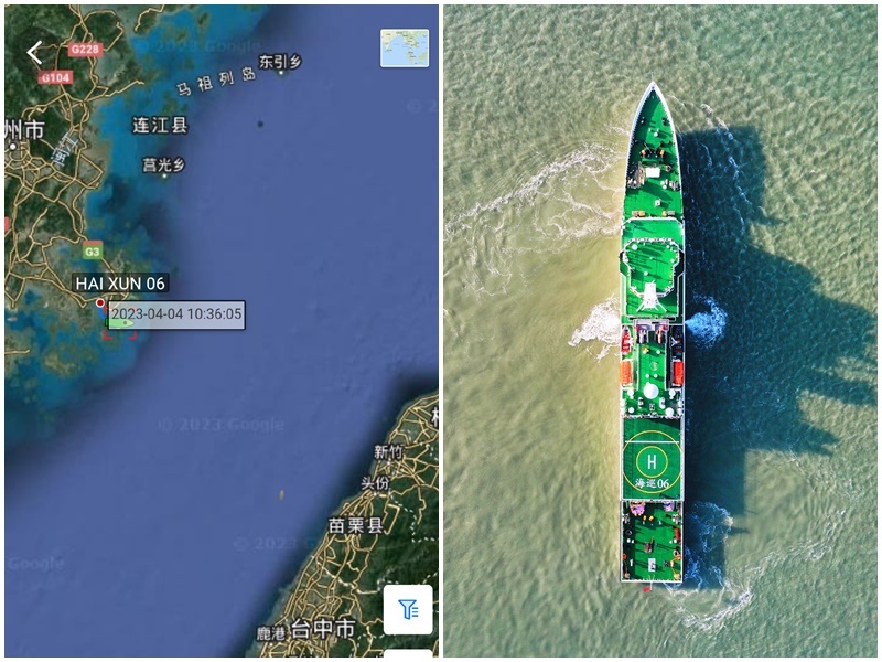中國巡航檢查兩岸直航貨船  航港局表達抗議