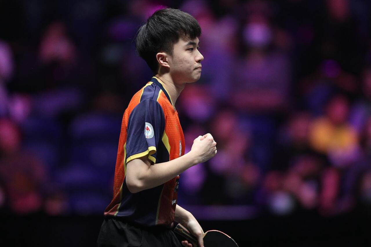 林昀儒4比0橫掃德國好手 晉級桌球世錦賽16強