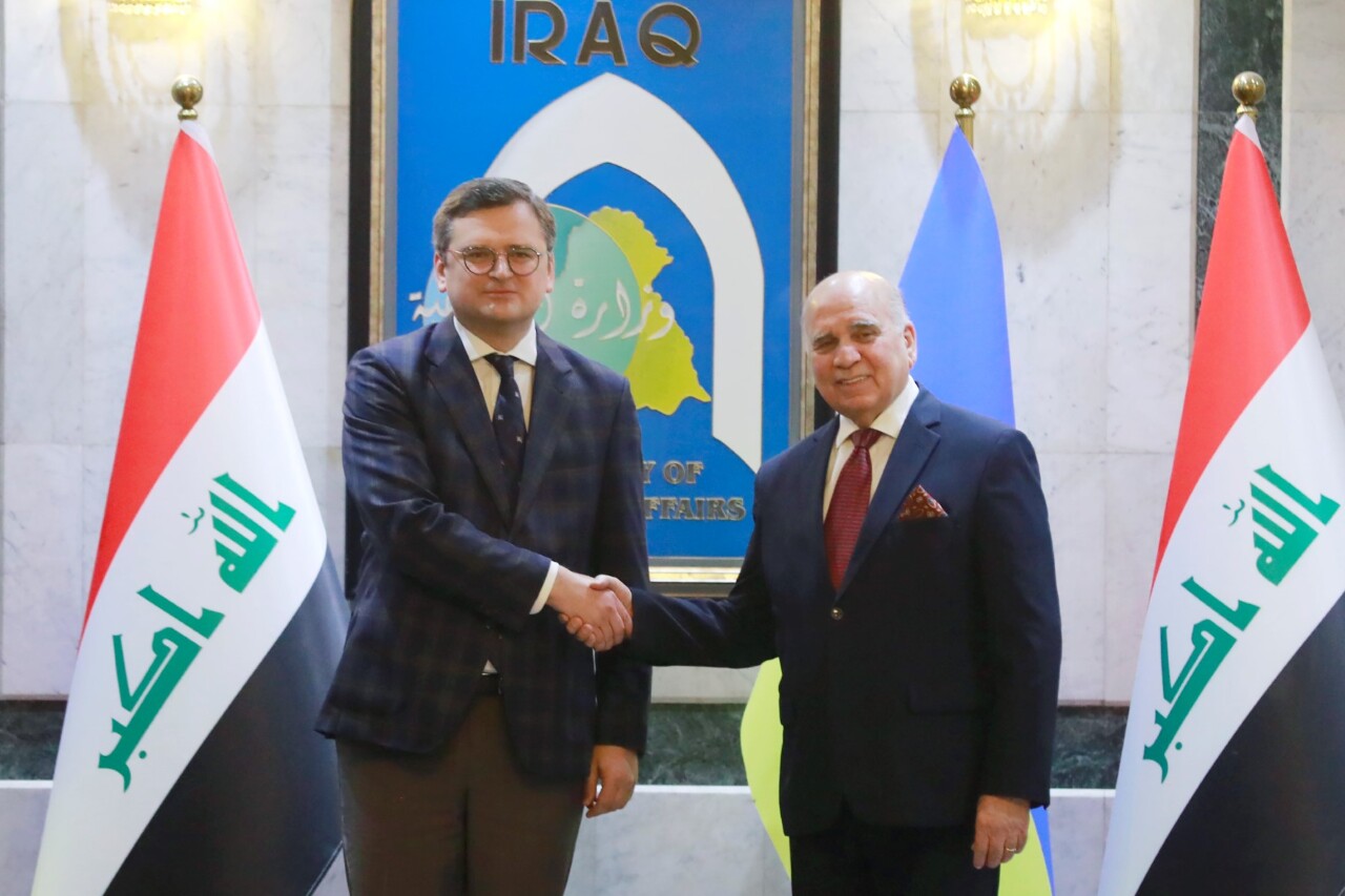 烏克蘭外長訪伊拉克 尋求中東地區外交支持