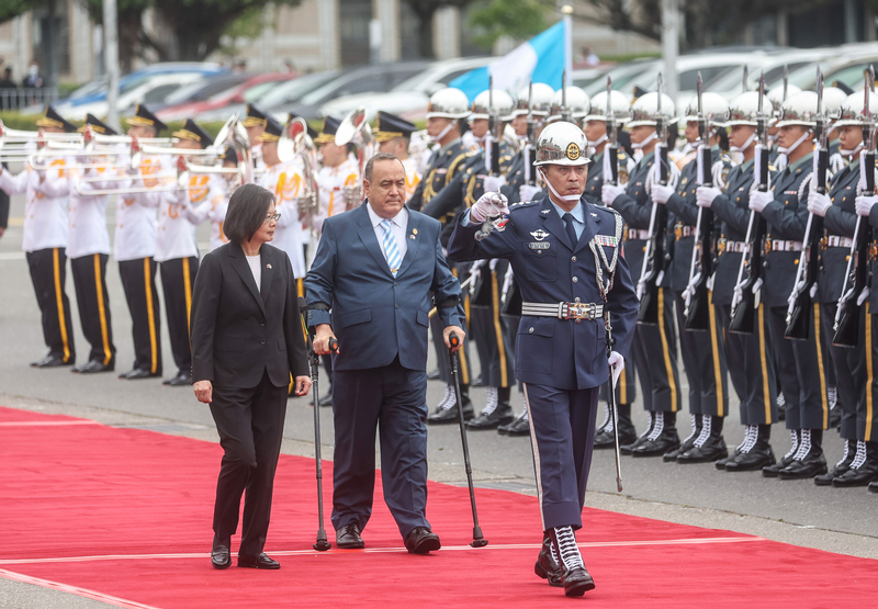 賈麥岱強調瓜國是最堅實友邦 支持台灣捍衛主權及參與國際