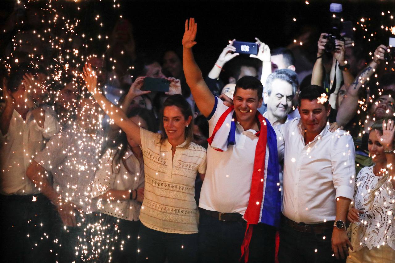 巴拉圭挺台候選人大勝 台灣使館第一時間祝賀