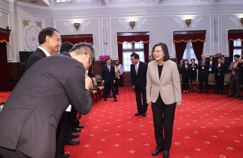 總統：台灣民間充滿創新發明能量 助因應各項挑戰