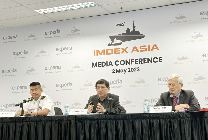 亞洲國際海事展睽違4年回歸 13國軍艦齊聚新加坡