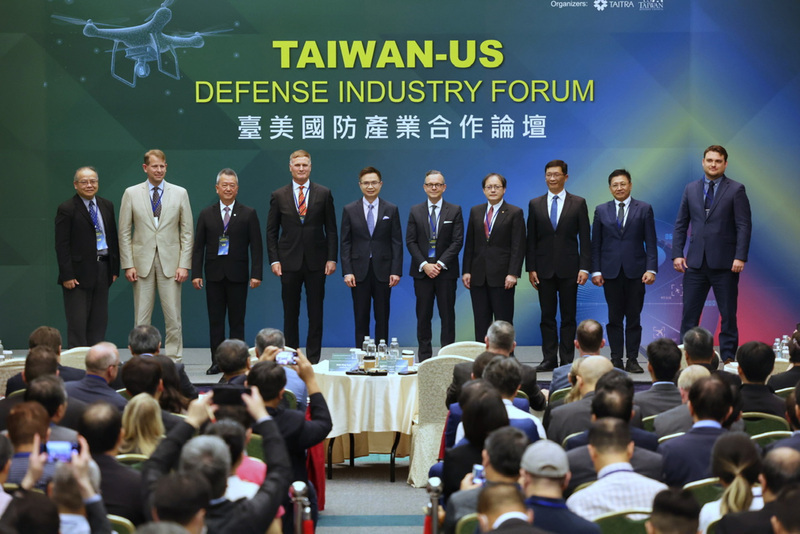國防產業合作 AIT首組美國館參加台北航太展