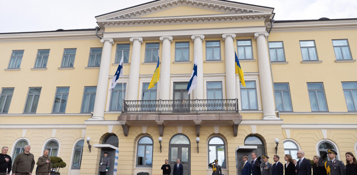 澤倫斯基突訪芬蘭 出席北歐五國峰會