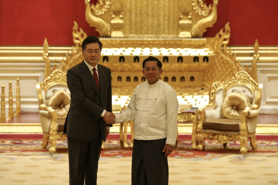 訪緬甸 中國外長：加快推進中緬經濟走廊