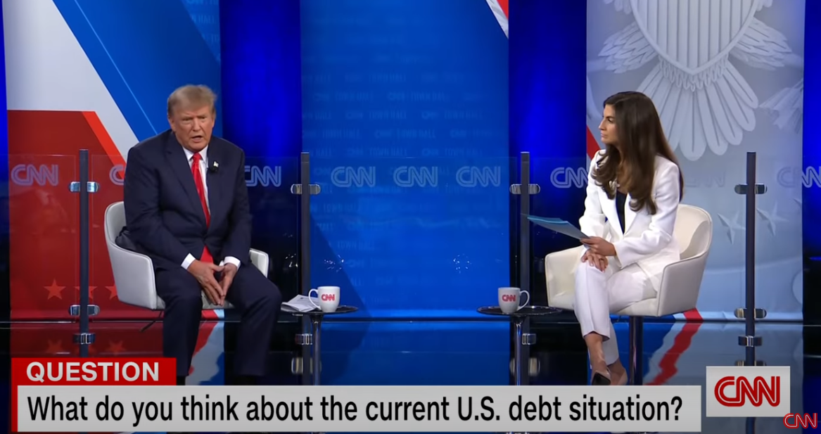 川普上CNN：不削減支出就給他債務違約