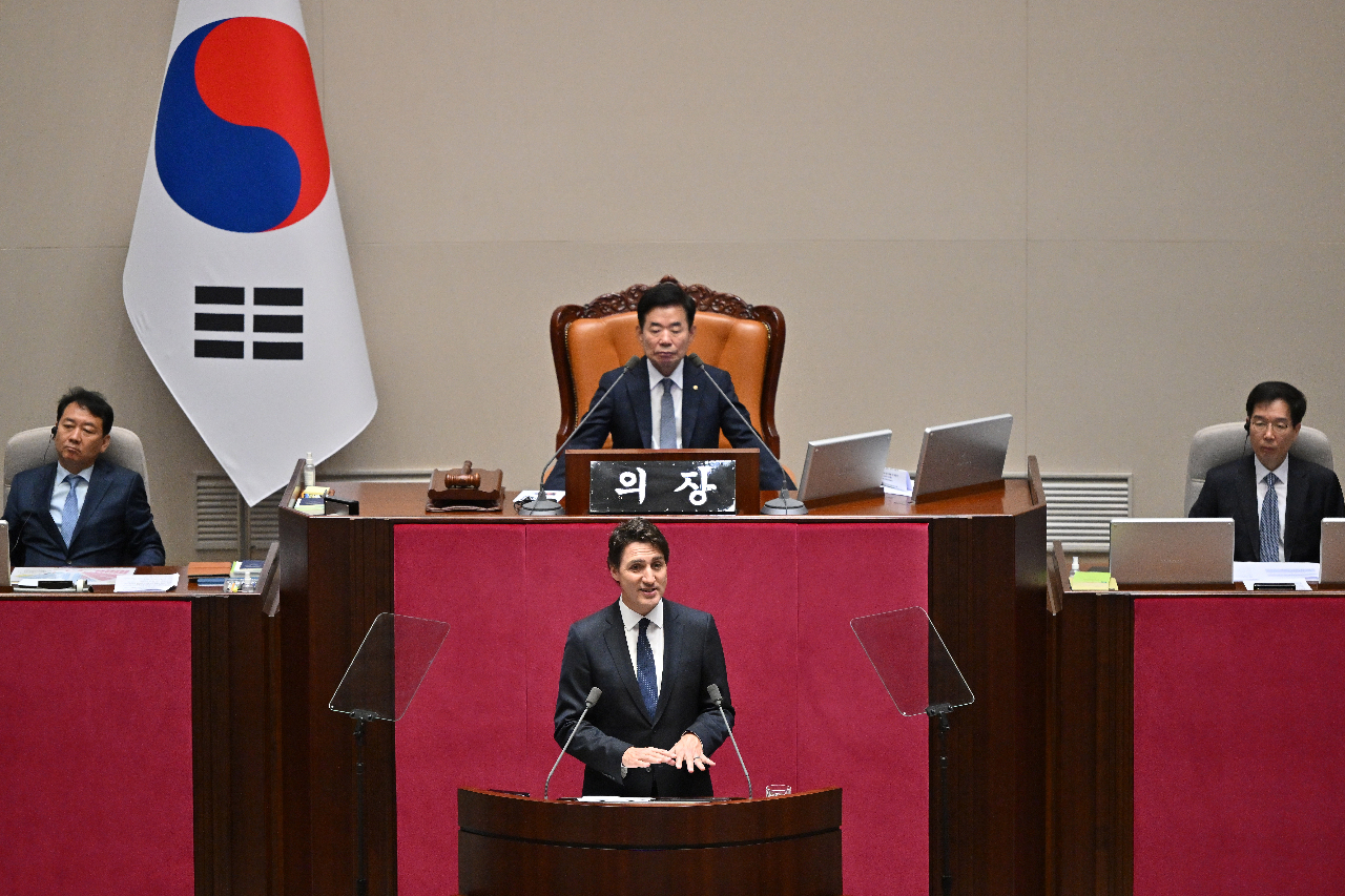 杜魯道：與南韓加強安全與關鍵礦產合作
