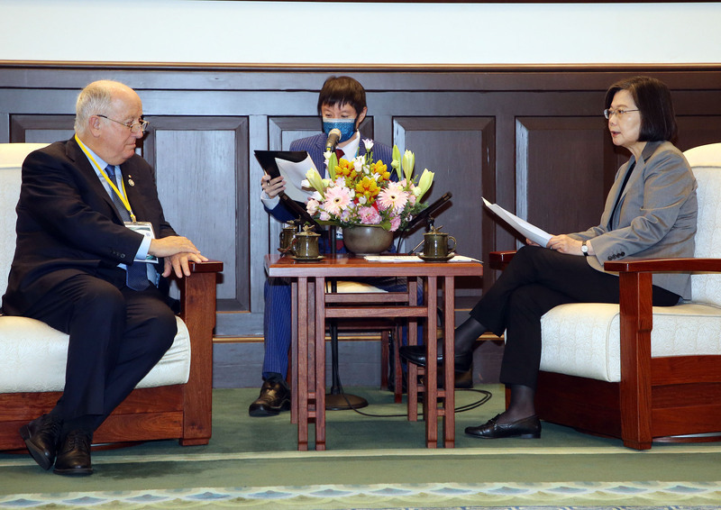 總統：台灣是全球供應鏈可被信任夥伴