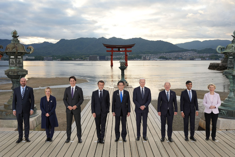 G7承諾支持烏克蘭 尋求減少對中國貿易依賴