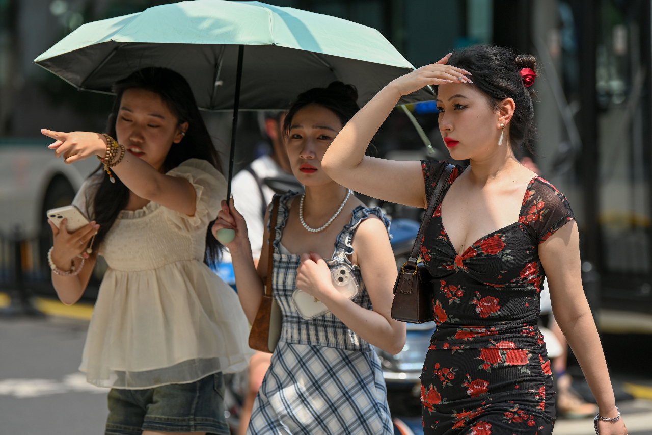 上海氣溫飆至36.1度 百年來最熱五月天