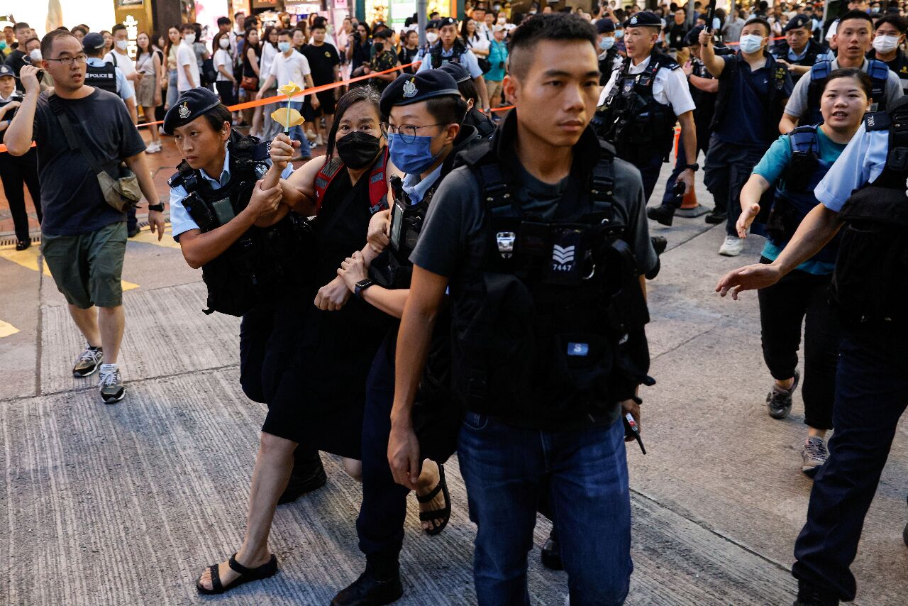 香港六四紀念活動遭噤聲 海外延續民主燈火(影音)