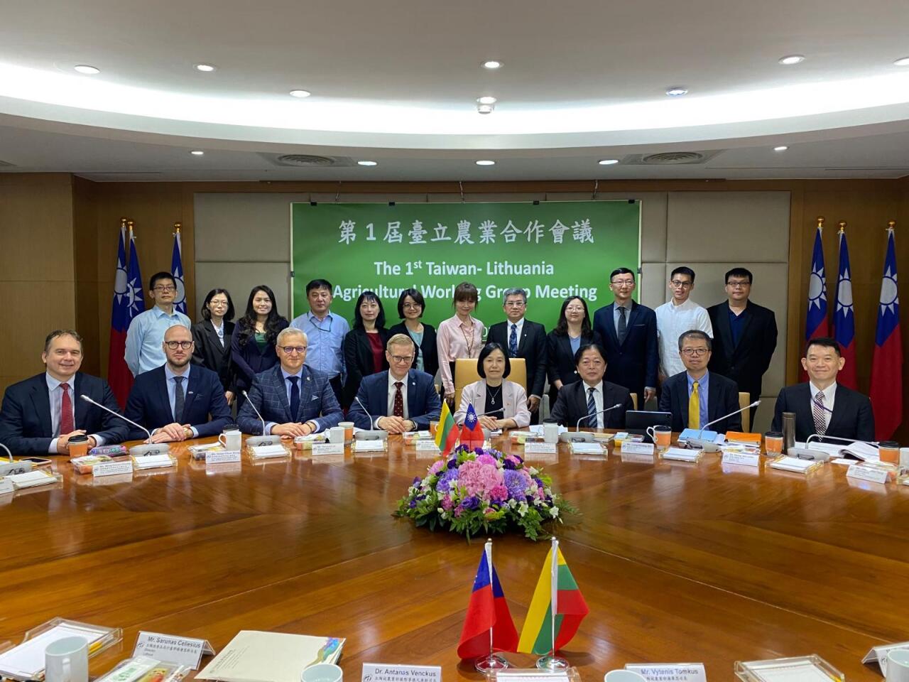 台灣與立陶宛深化合作 簽署農業合作備忘錄