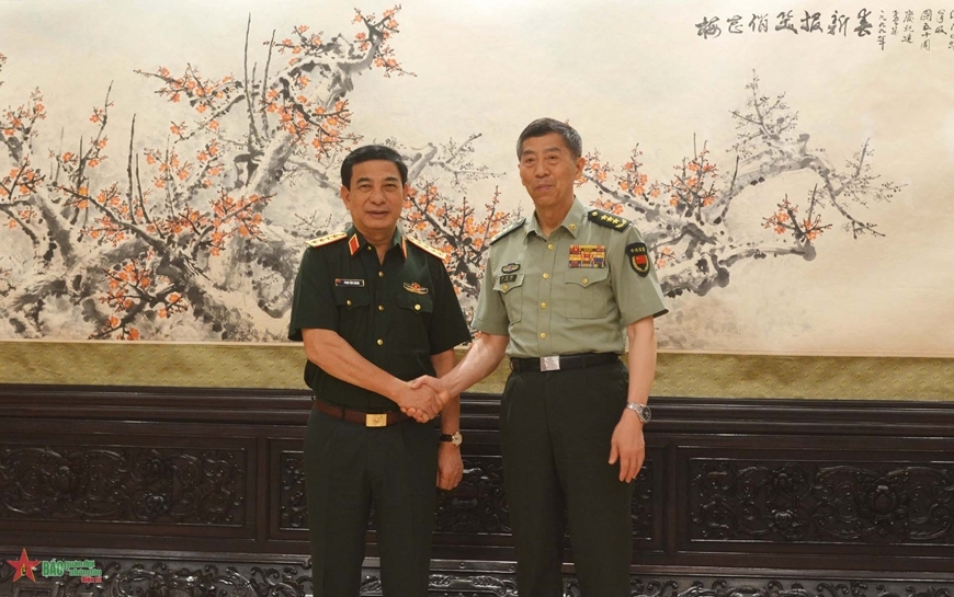 李尚福會晤越南防長 強調兩軍高層溝通與合作