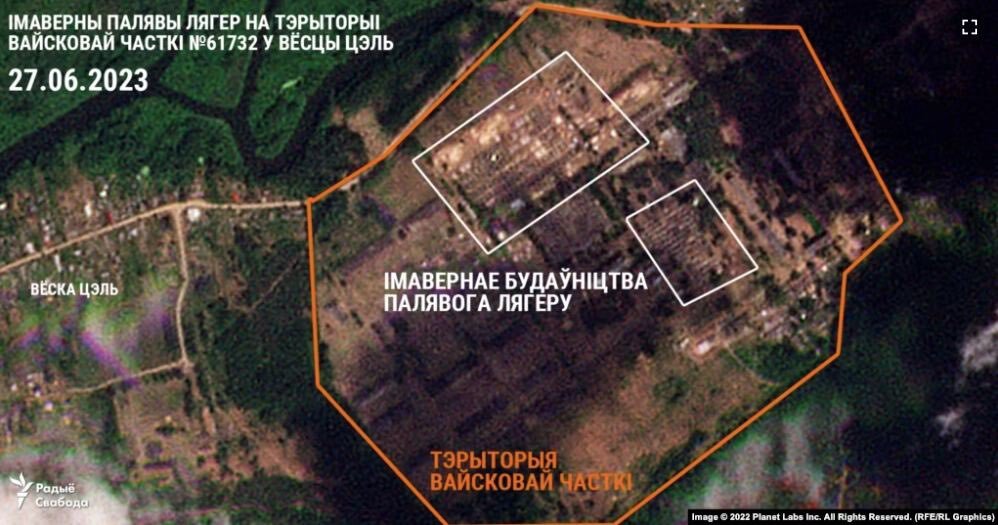 空拍顯示白俄出現新設施 疑為瓦格納新基地