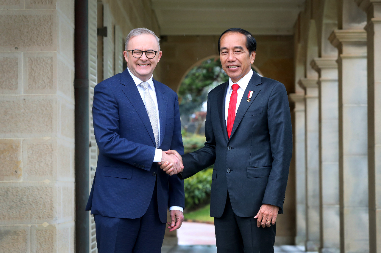 印尼總統訪澳洲 聚焦綠色經濟與安全議題