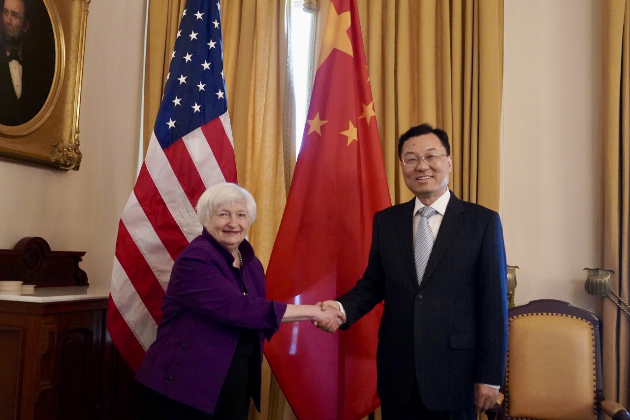 葉倫訪中前夕 與中國駐美大使會面