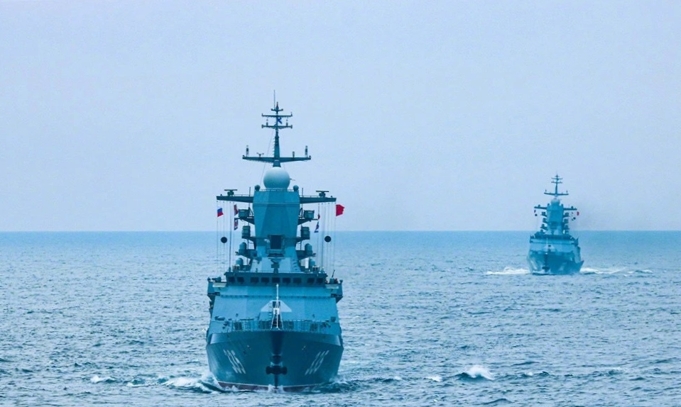 俄2軍艦通過台日 停駐上海準備聯合軍演