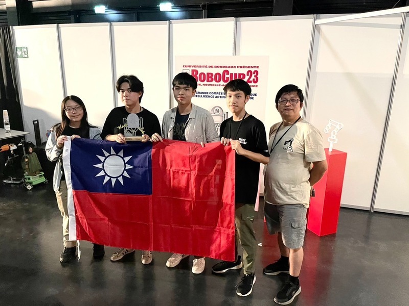 2023機器人世界盃搜救模擬賽 台灣學生勇奪第一