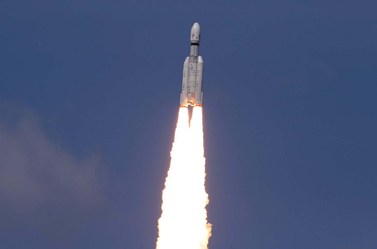 印度月球飛船3號發射升空 拼全球第4登月