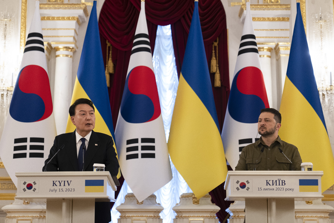 南韓總統：將「擴大」對烏克蘭援助規模