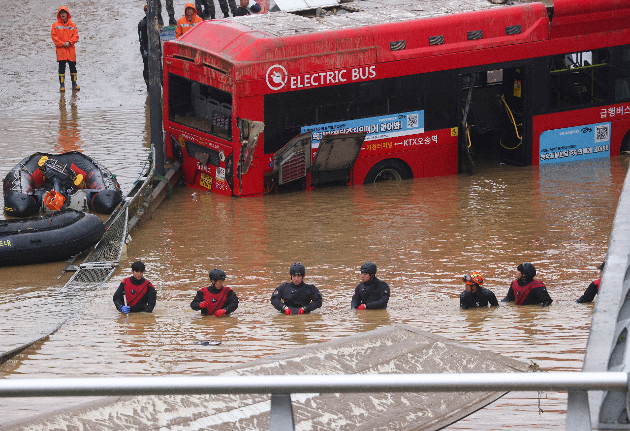 南韓洪災至少40死 專家：為極端氣候準備不足