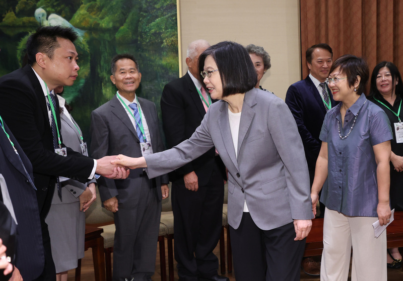 蔡總統：持續深化台泰關係 讓台灣繼續走向世界