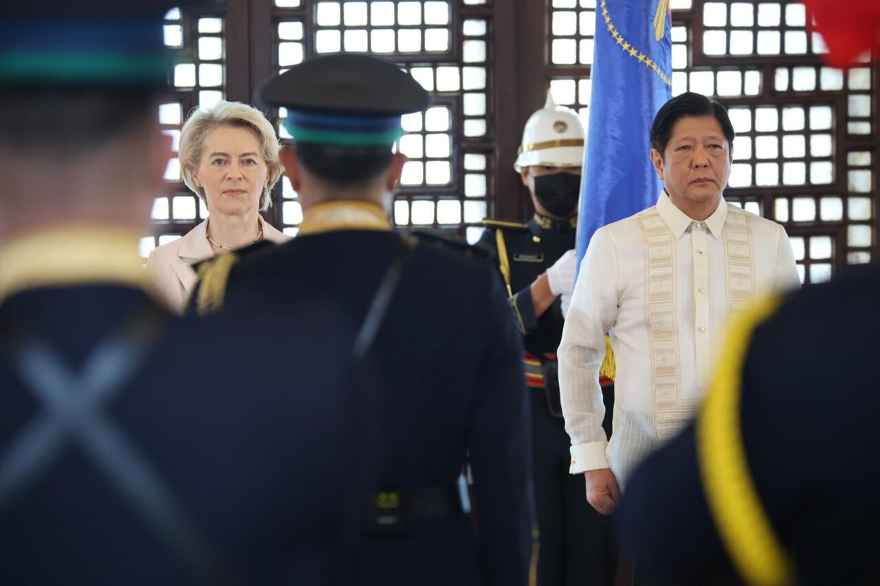 拋開與杜特蒂人權爭議 歐盟領袖罕見訪問菲律賓