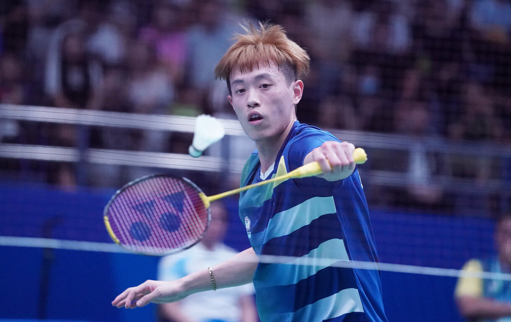 中國羽球大師賽 林俊易晉級8強