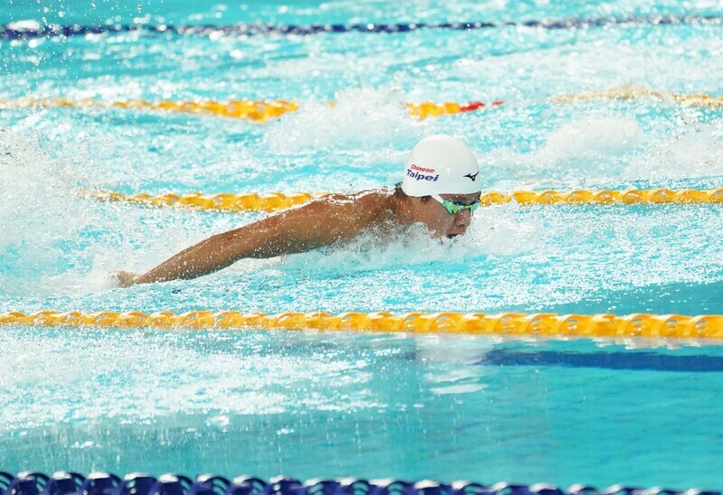 王星皓再創佳績 世大運游泳200公尺混合式摘銀