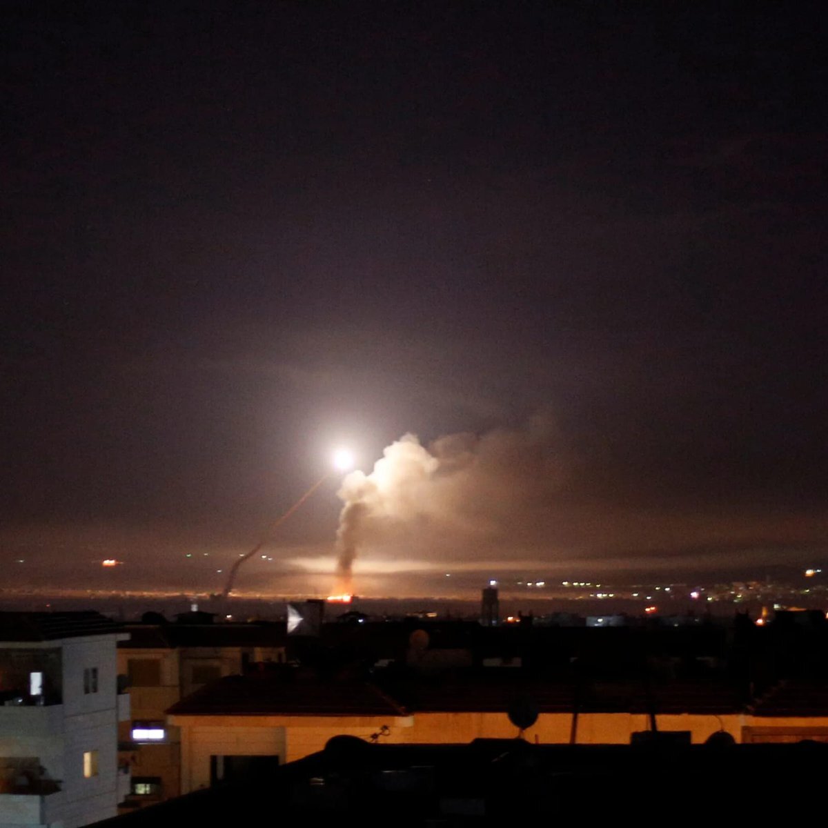 以色列空襲大馬士革近郊軍事陣地 造成6死7傷