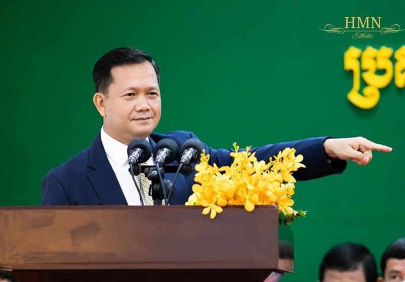 柬埔寨國王正式任命洪森之子洪馬內 擔任新總理
