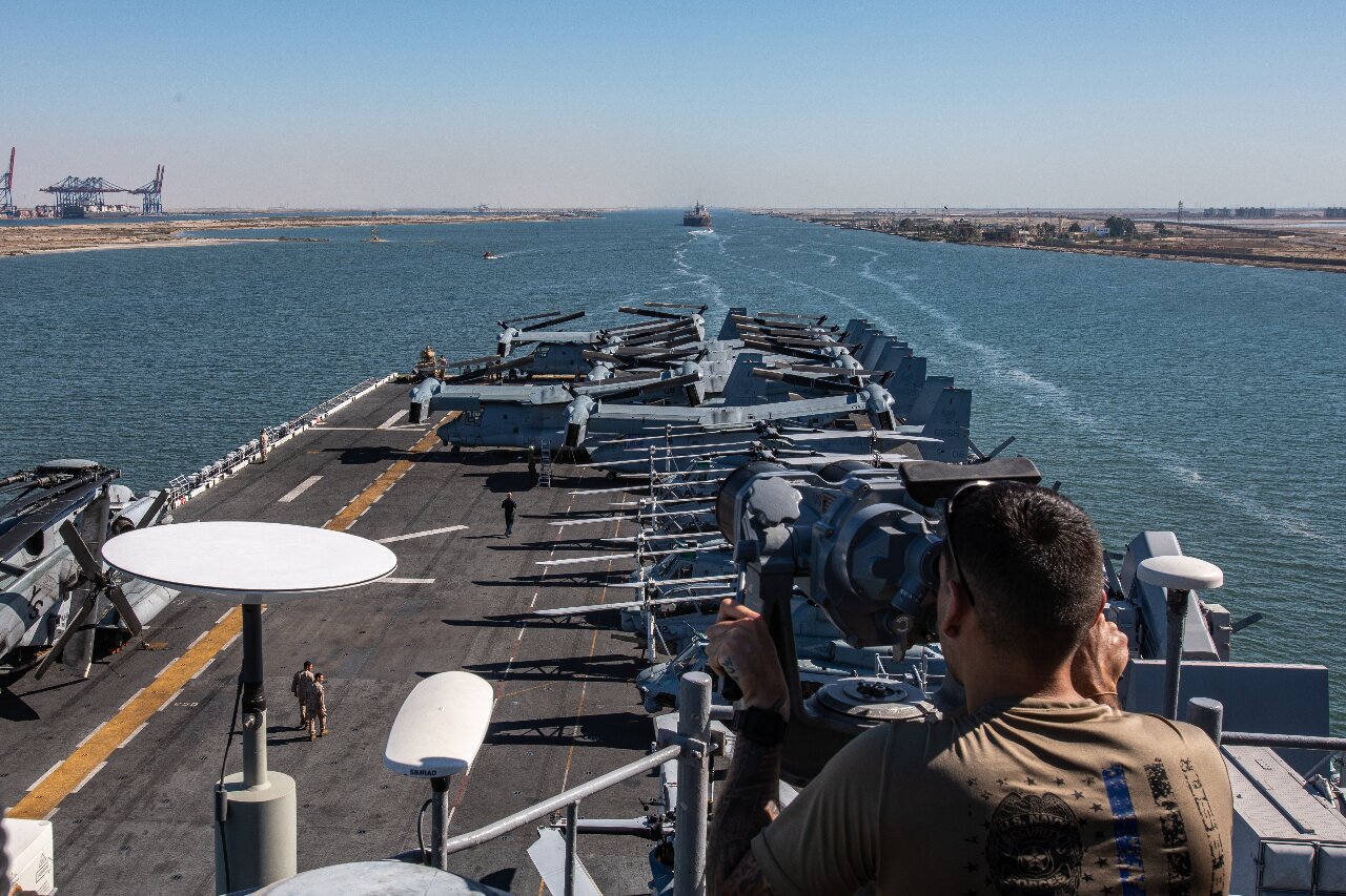 嚇阻伊朗扣押油輪 3千美軍抵達紅海