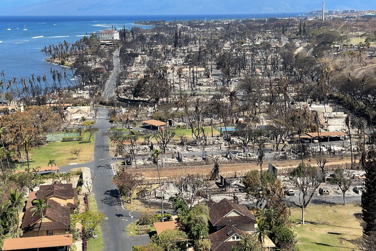 夏威夷野火至少80死 重建約需55億美元