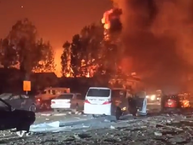 俄南達吉斯坦加油站大火 33死80傷