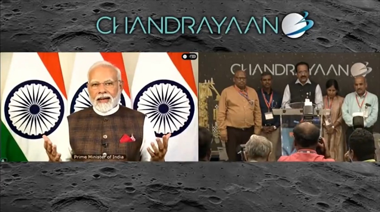 印度順利登月 總理莫迪：成功屬於全人類